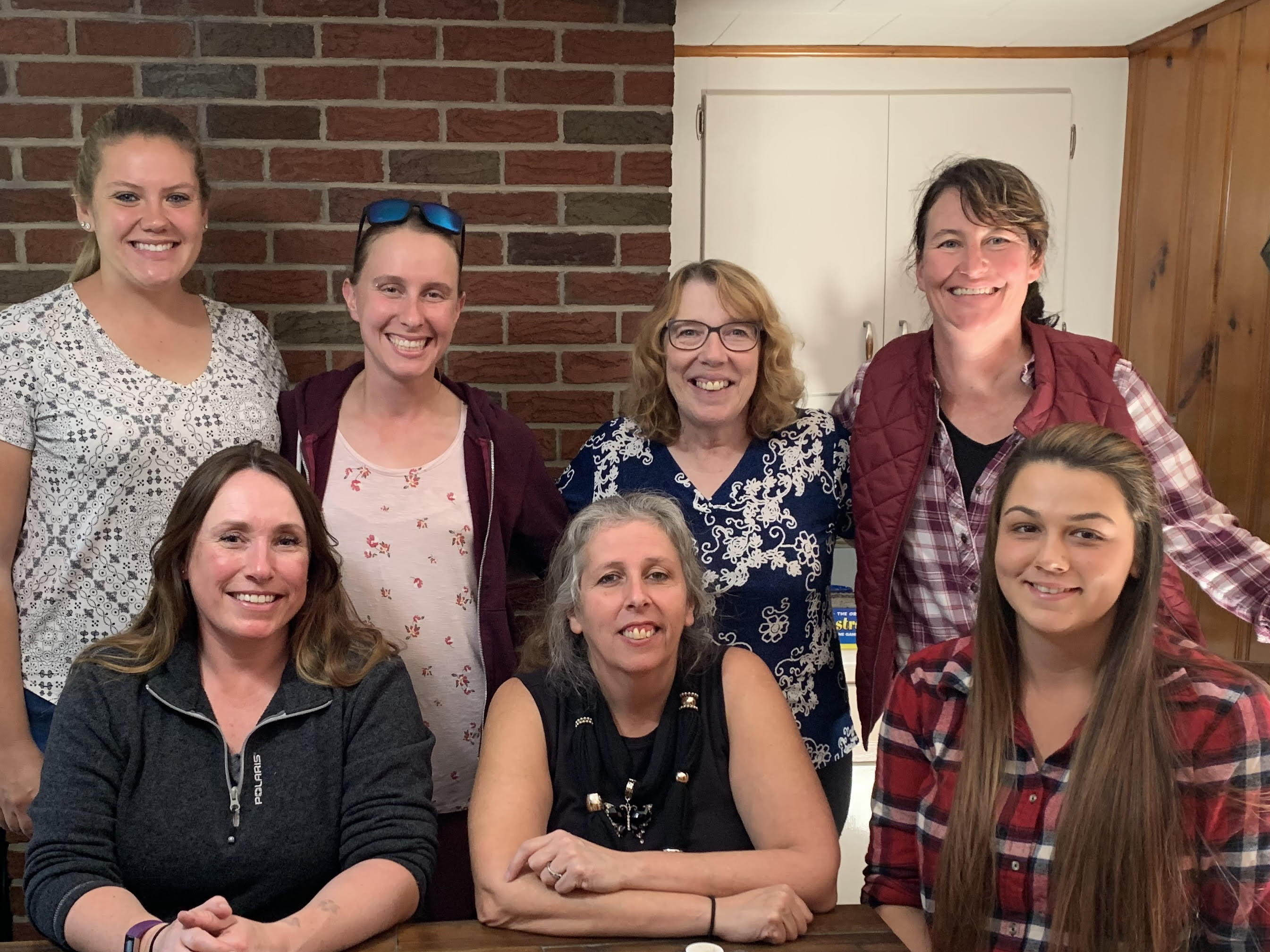 Veterinarians and technicians at Mass Equine posing together