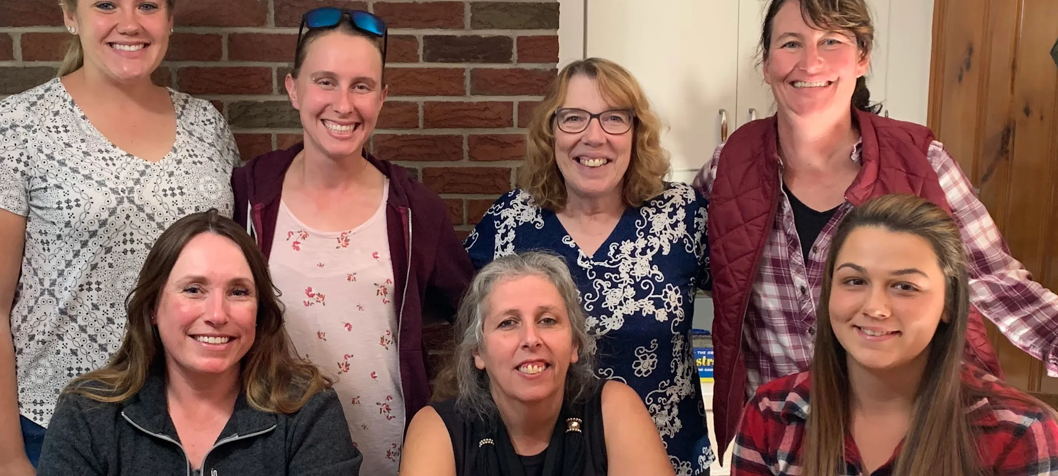 Veterinarians and technicians at Mass Equine posing together Veterinarians and technicians at Mass Equine posing together