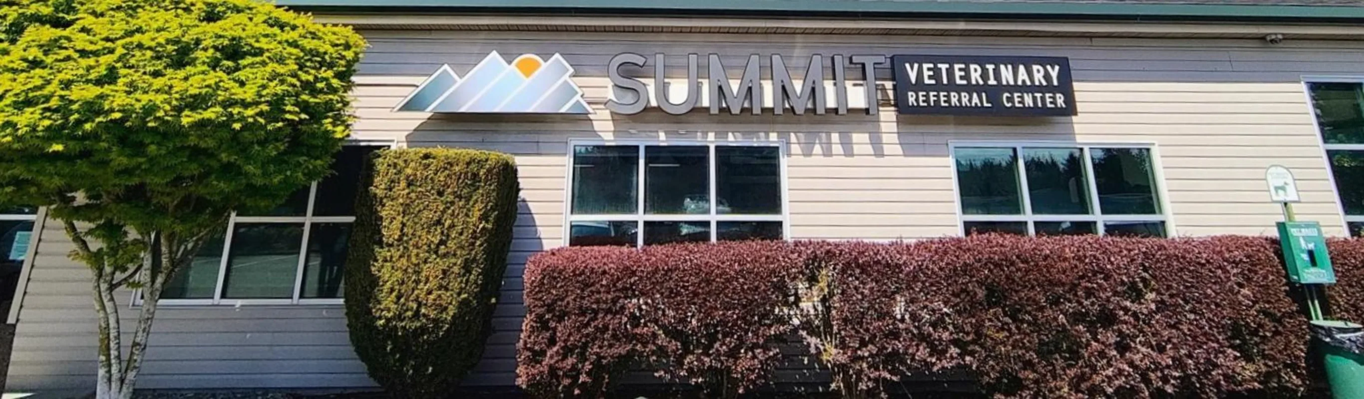 Front of Summit Veterinary Referral Center Building Front of Summit Veterinary Referral Center Building