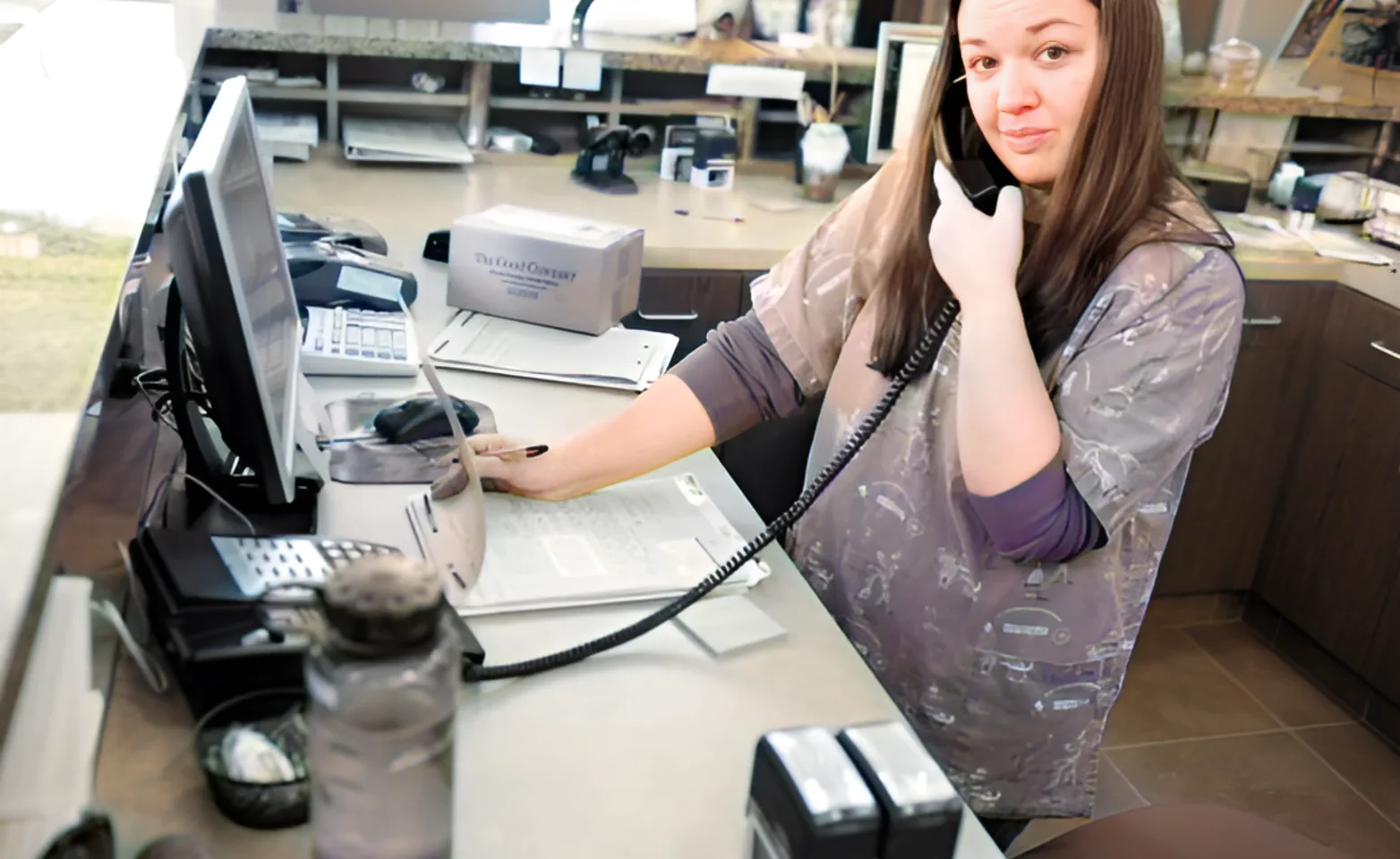 Front desk staff Front desk staff
