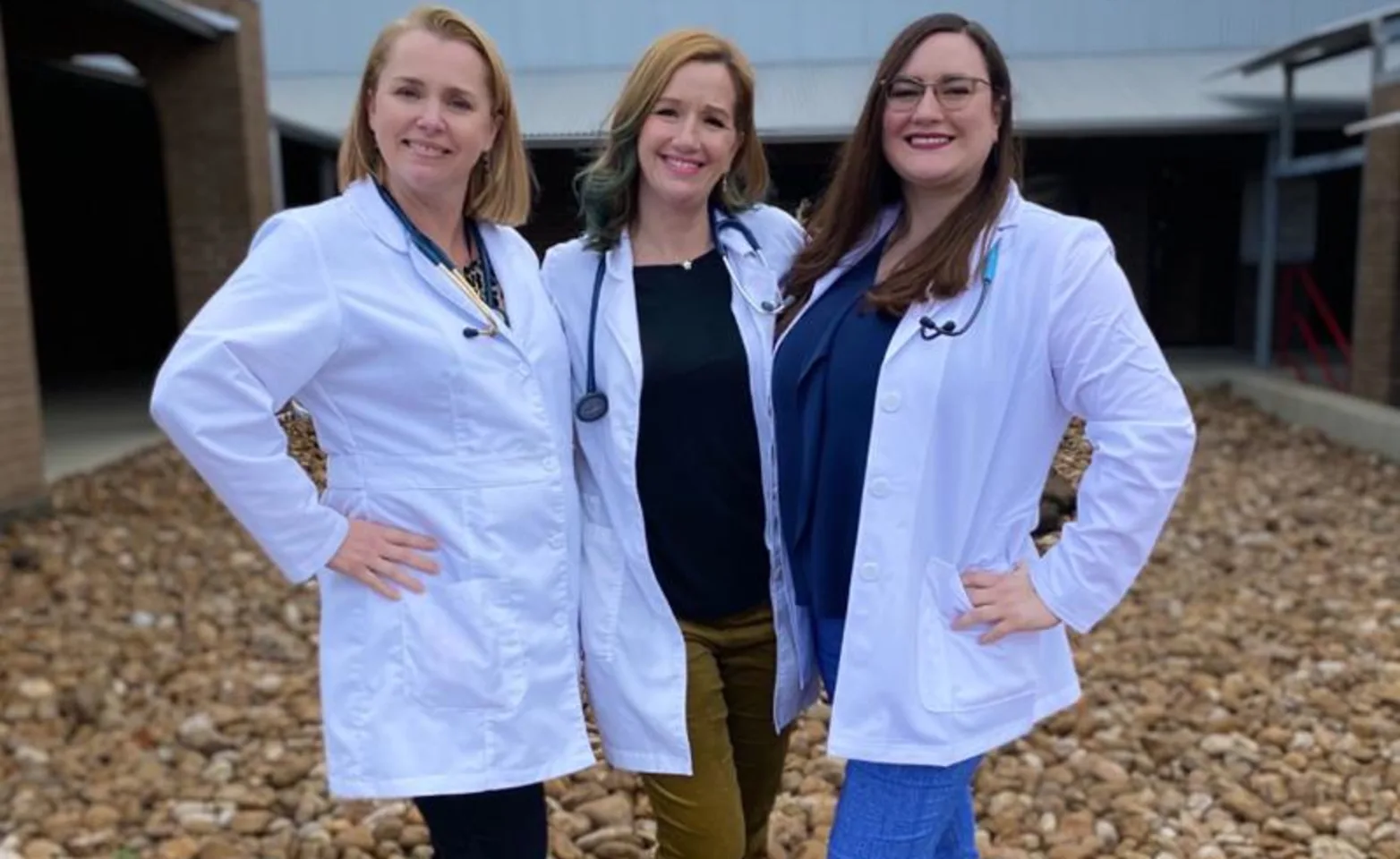 Veterinarians at West Davis Veterinary Hospital.