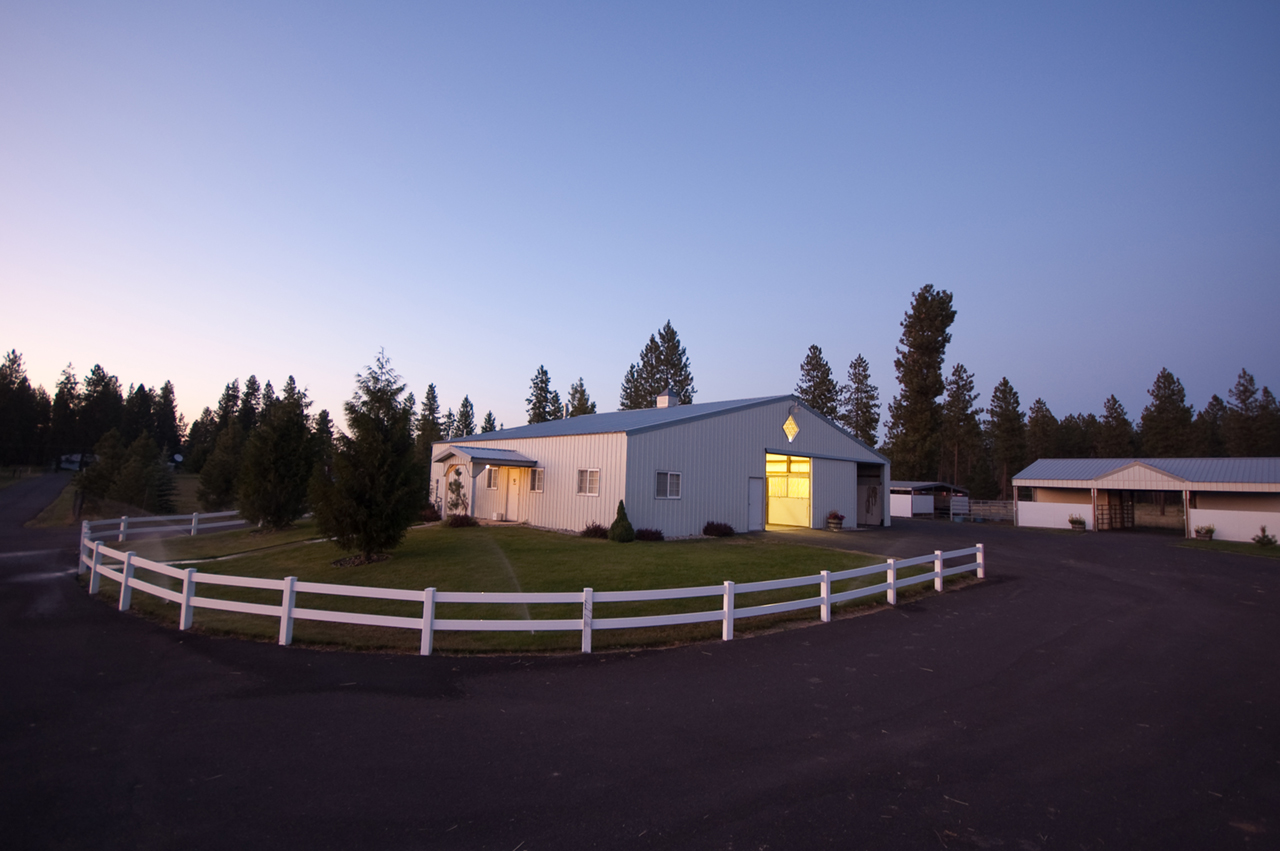 Mckinlay& Peters  Ranch at Night