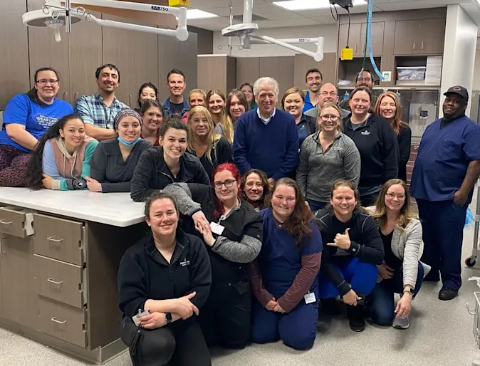 Staff of the hospital Staff of the hospital