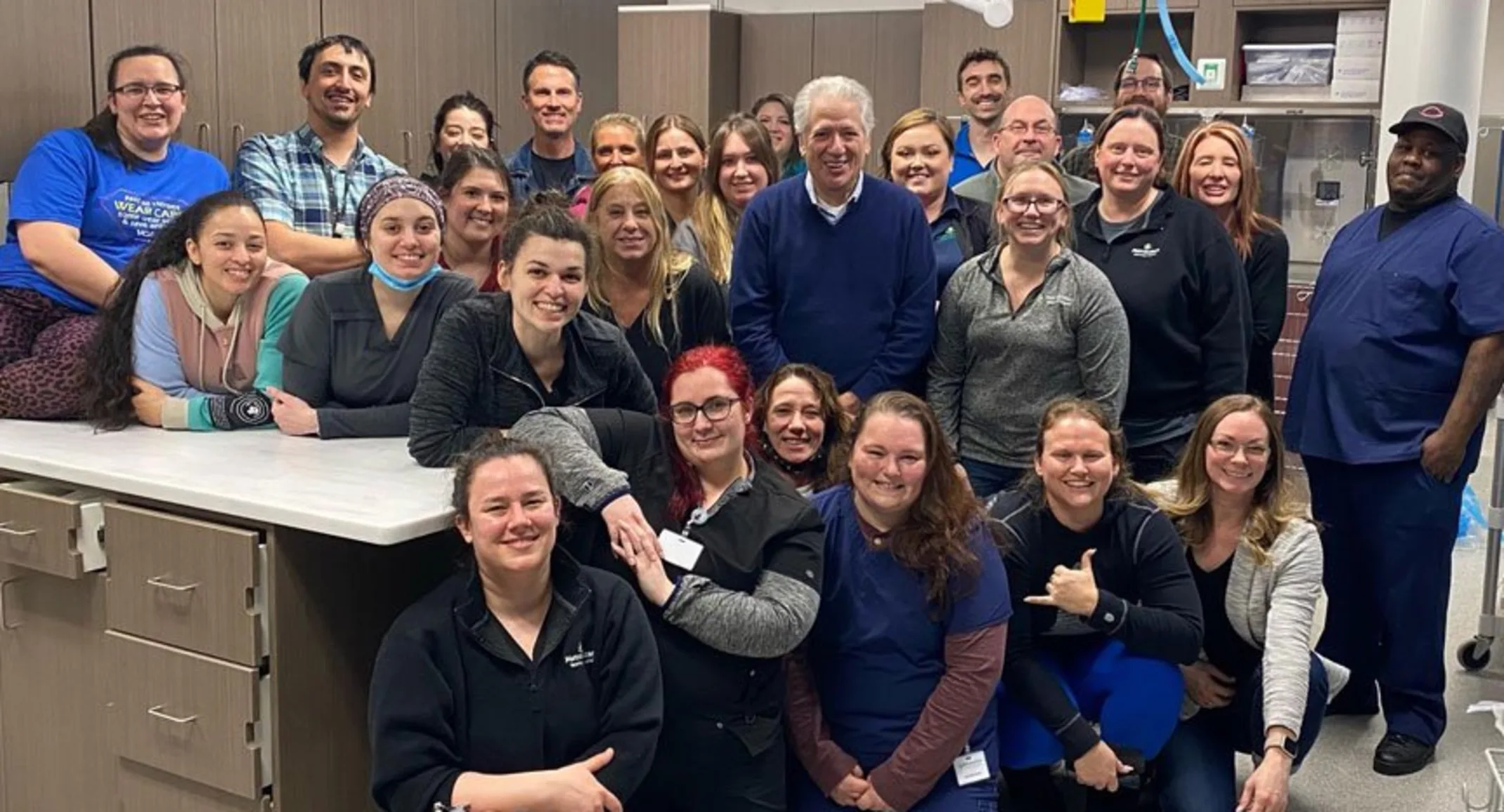 Staff of the hospital Staff of the hospital