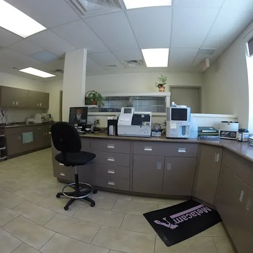 Work/Equipment Area at Huntsville Animal Hospital Work/Equipment Area at Huntsville Animal Hospital