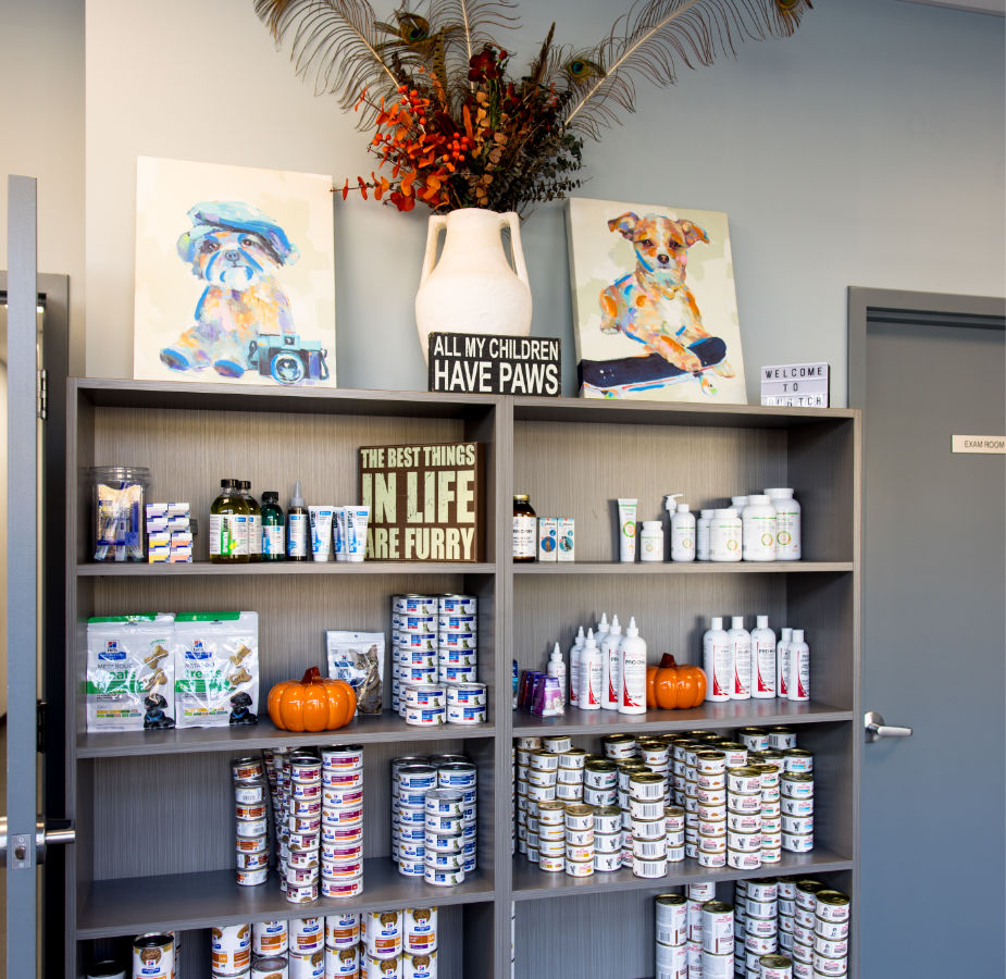 Foods, medicines, and products for pets