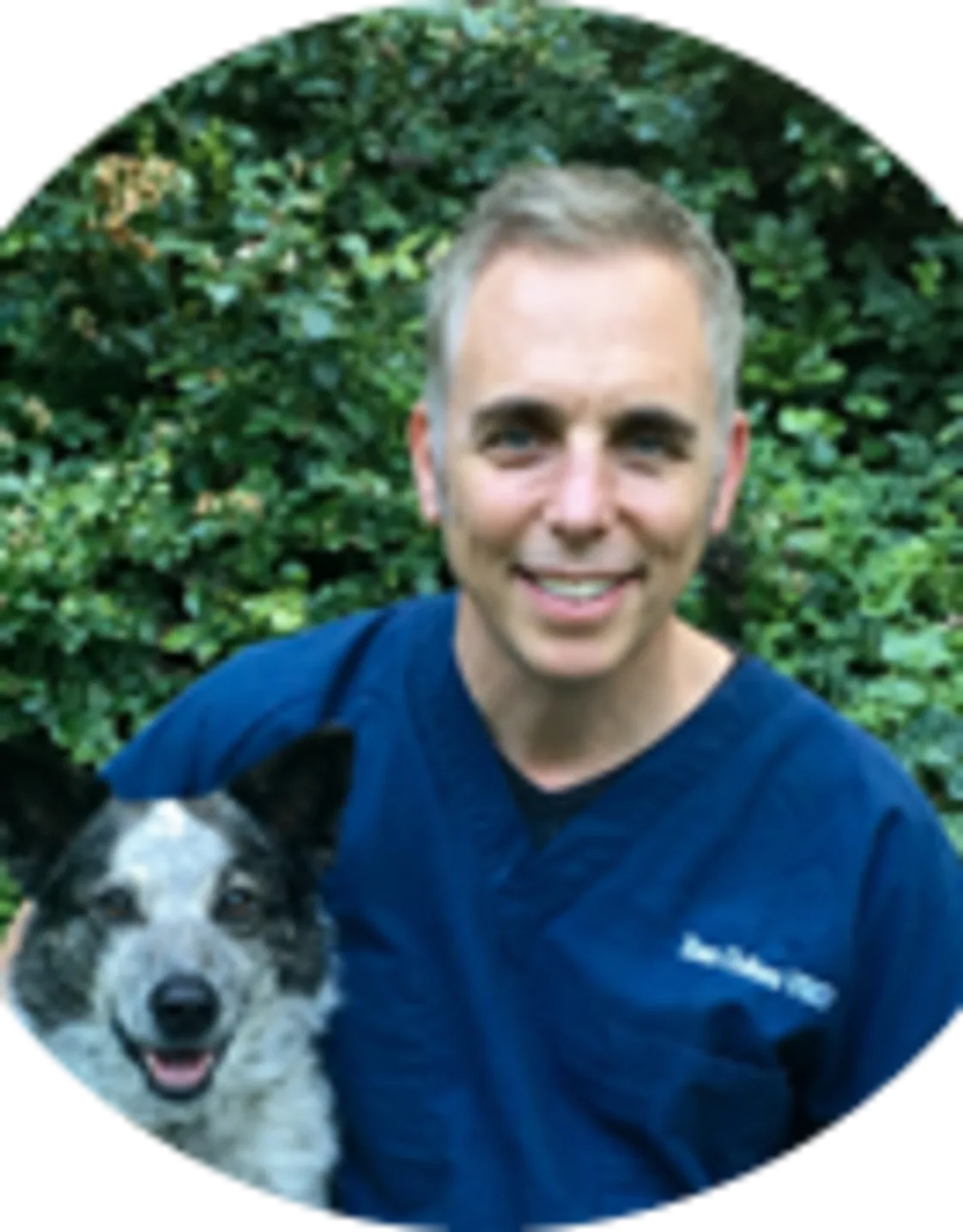 Ilan Cohen with dog Ilan Cohen with dog