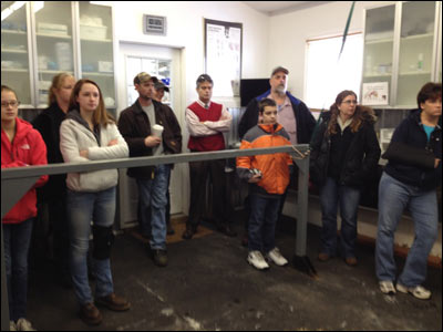 Members of the Team Riders 4-H club in Mass Equine Clinic