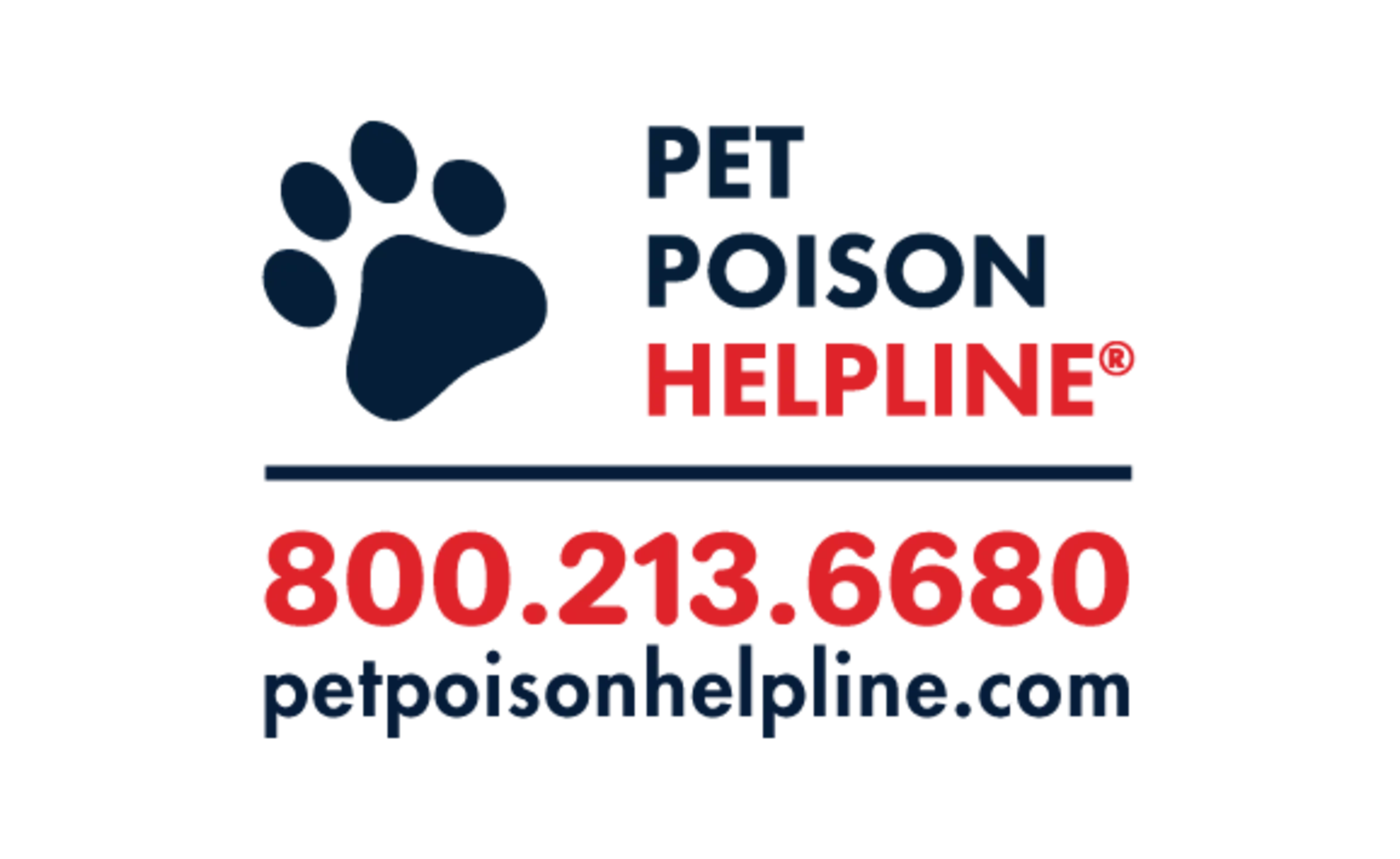 The Pet Poison Helpline contact information The Pet Poison Helpline contact information