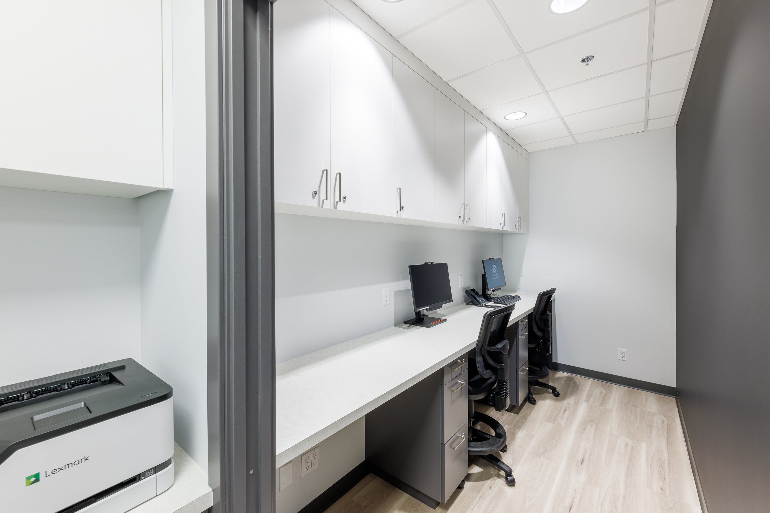  Desk Area at Westbank Animal Care Hospital