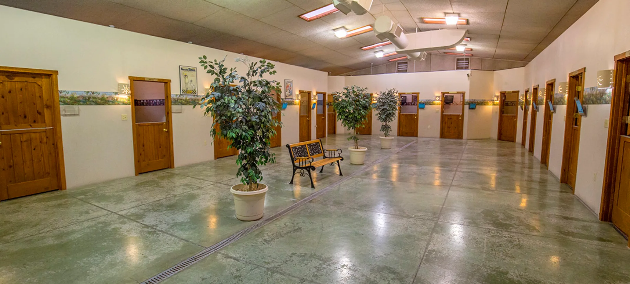 Waiting area at North Valley Waiting area at North Valley