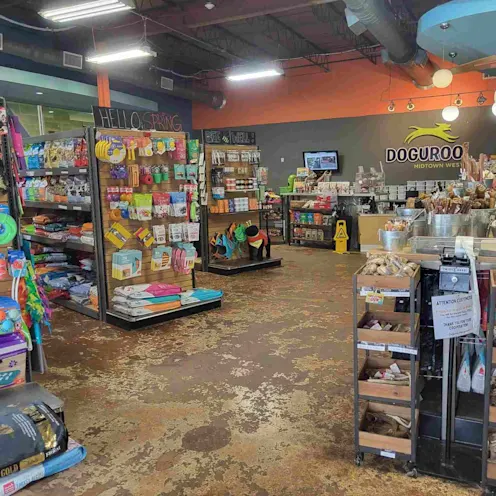 Doguroo Store with toys, treats and food Doguroo Store with toys, treats and food