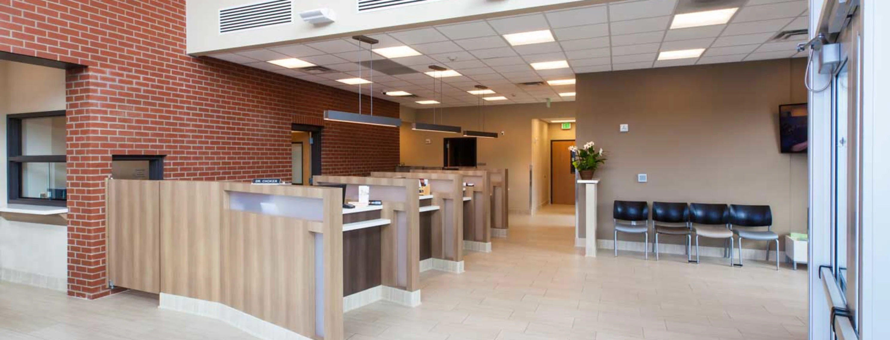 Lobby at Veterinary Surgical Specialists Lobby at Veterinary Surgical Specialists