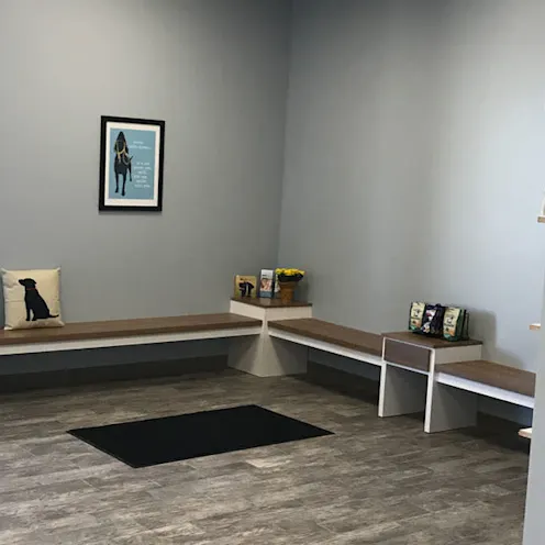 Waiting area Waiting area