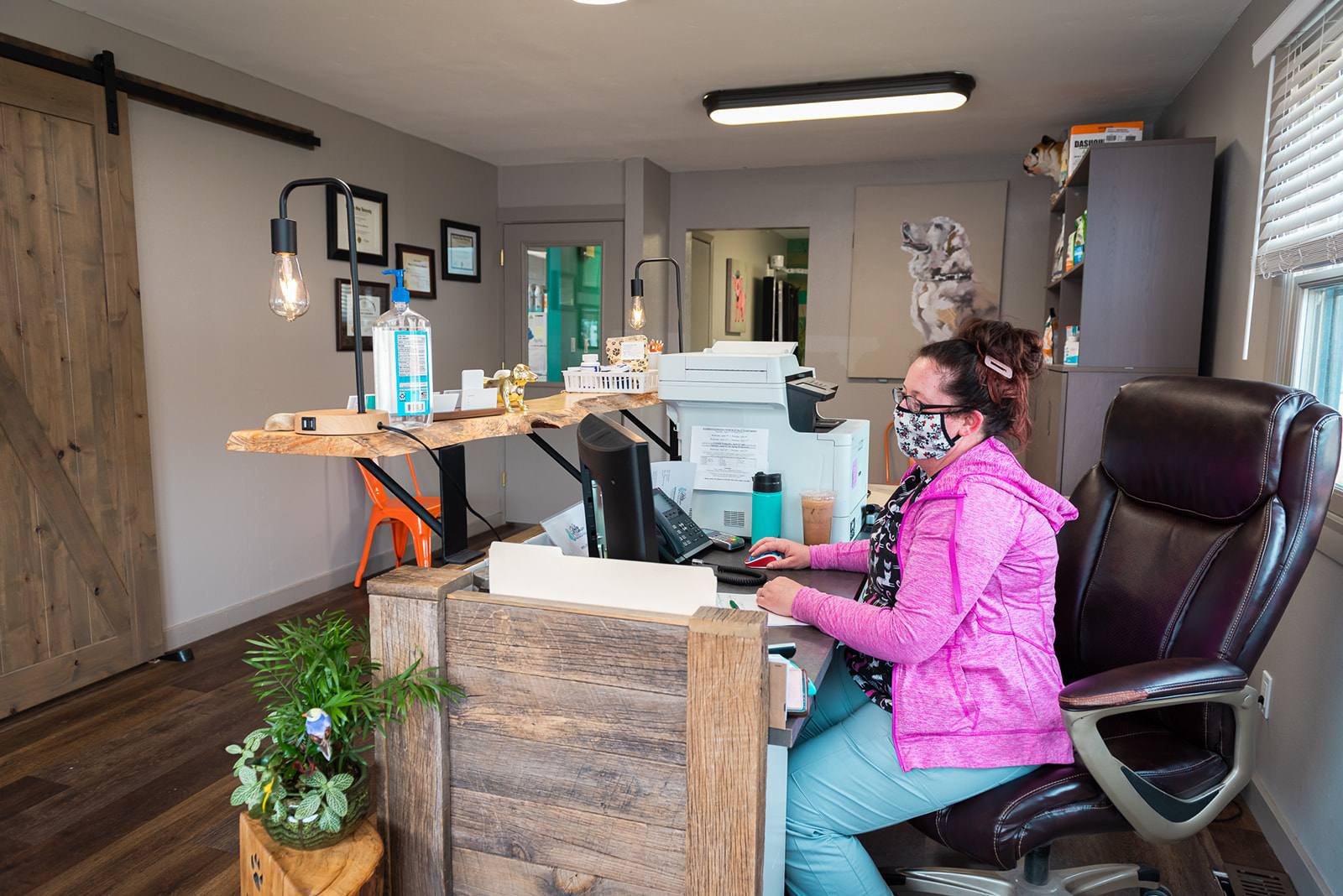 Receptionist at The Valley Veterinary Hospital