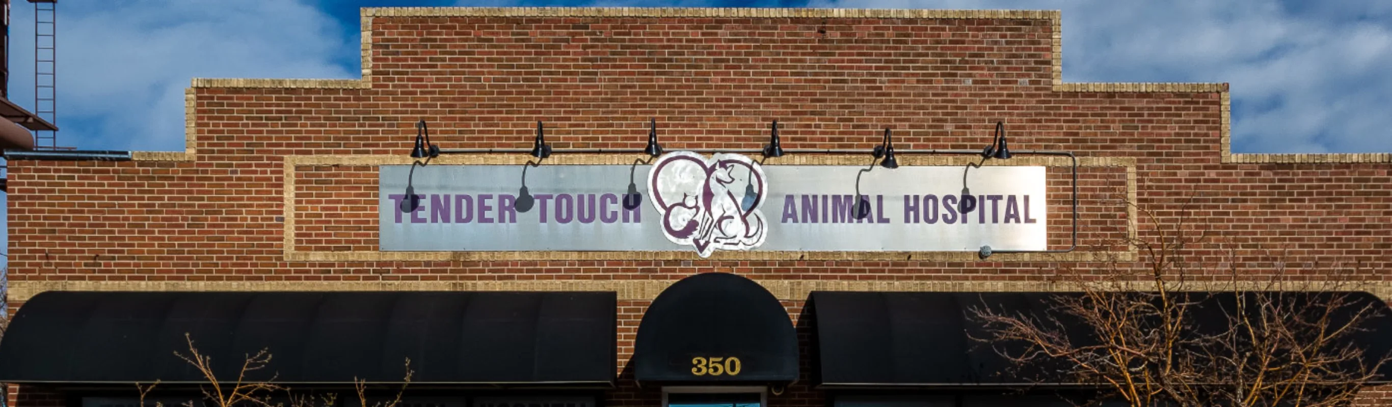 Tender Touch Animal Hospital facility back entrance