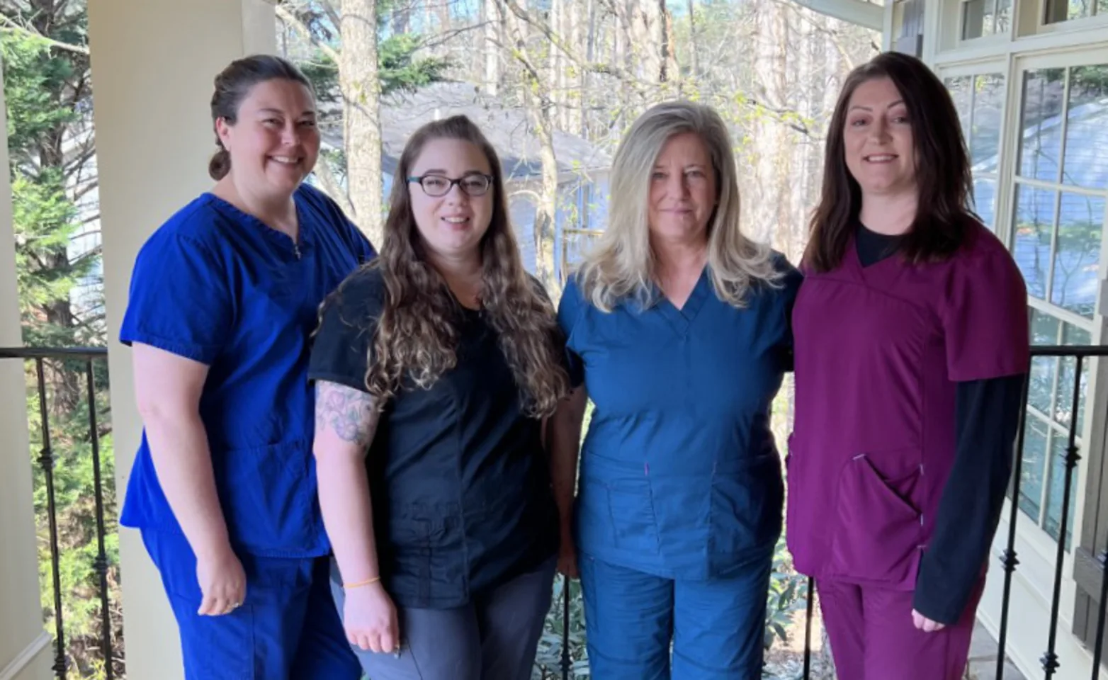 The receptionists of Hamby Road Animal Hospital The receptionists of Hamby Road Animal Hospital