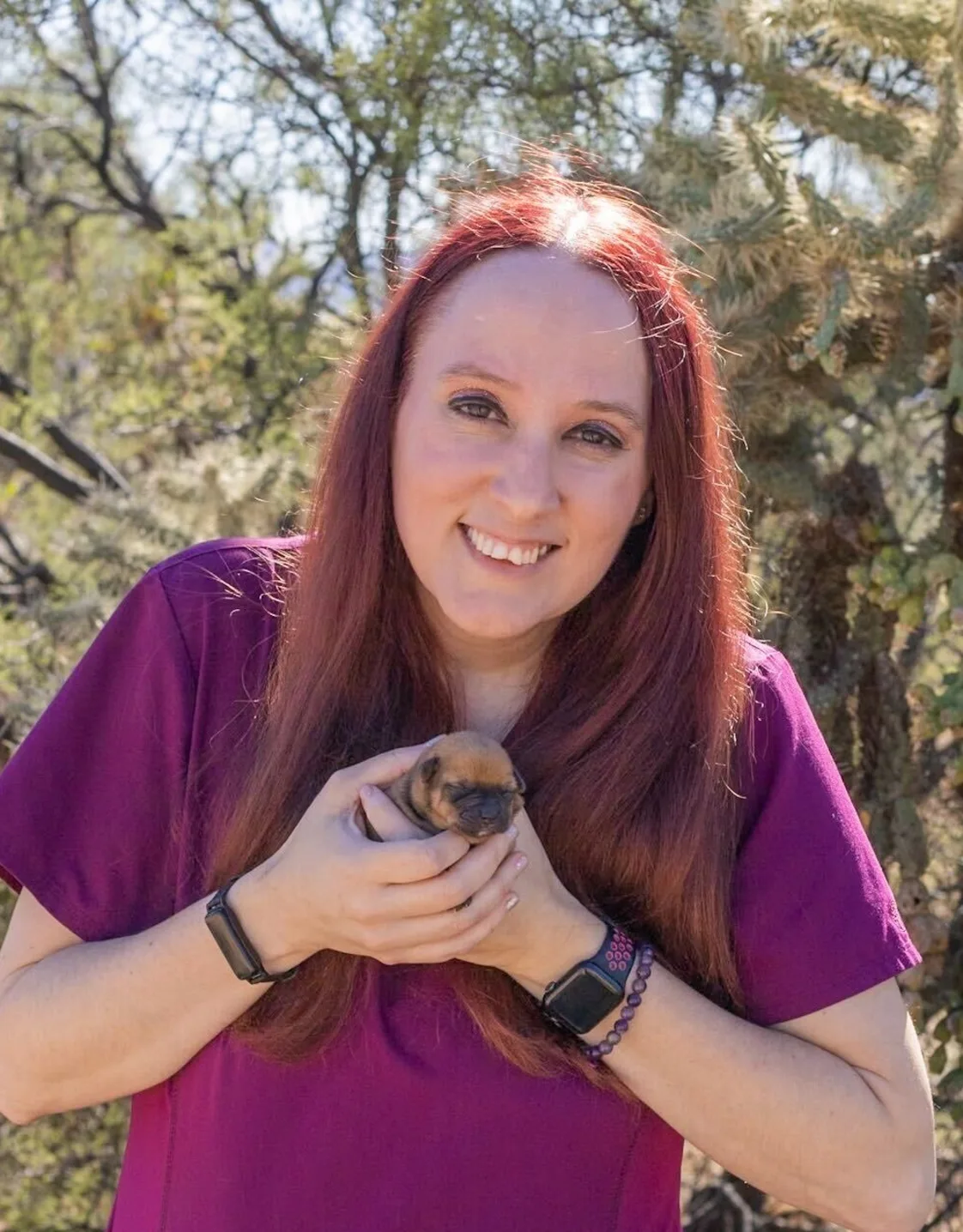 Kelly Guerrero with daughter in purple dress Kelly Guerrero with daughter in purple dress