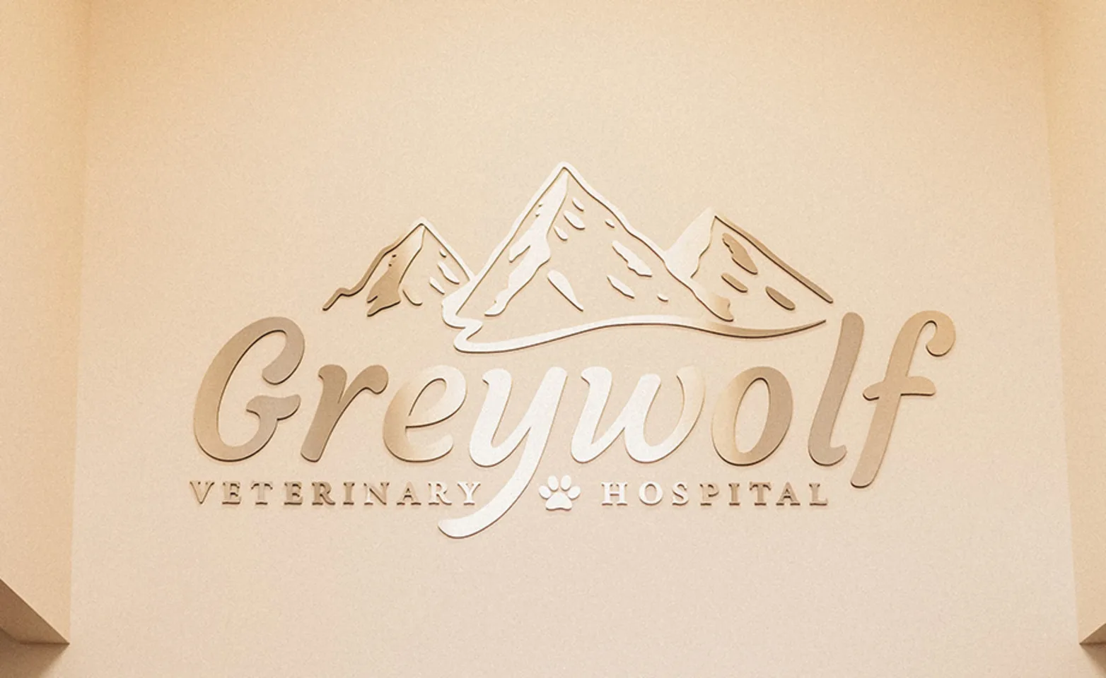 Greywolf Veterinary Hospital Sign Greywolf Veterinary Hospital Sign