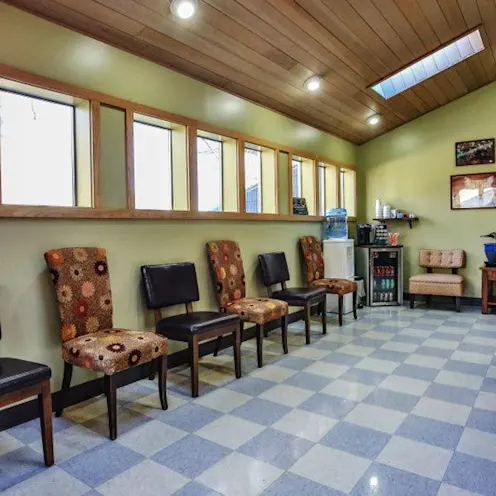 Kitsap Veterinary Hospital Lobby area Kitsap Veterinary Hospital Lobby area