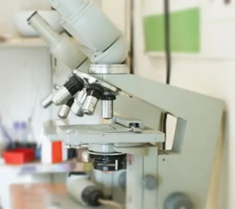 Two microscopes and medical equipment Two microscopes and medical equipment