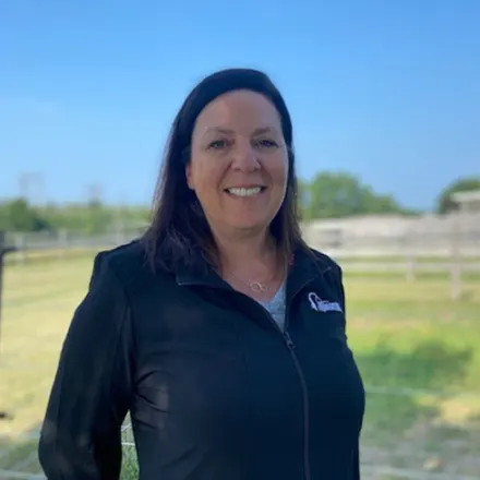 Traci Rennhack at Wisconsin Equine Clinic