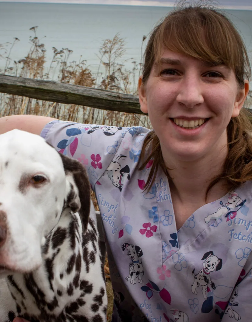 Amanda Rader, CVT at Memorial Drive Veterinary Clinic