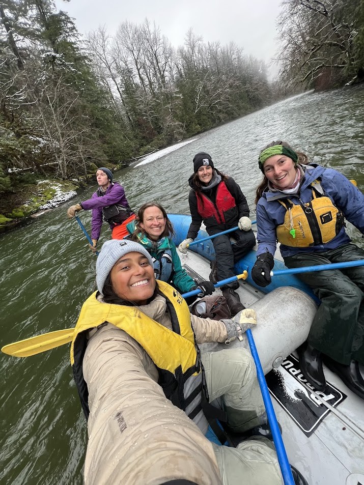 Eagleview Team Members Kayaking