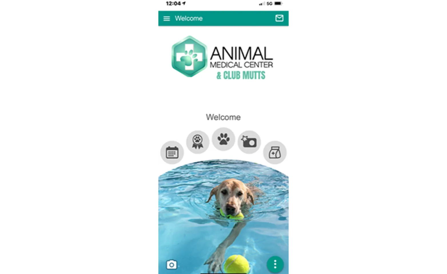 Screenshot of Animal Medical Center Tuscaloosa's Mobile App