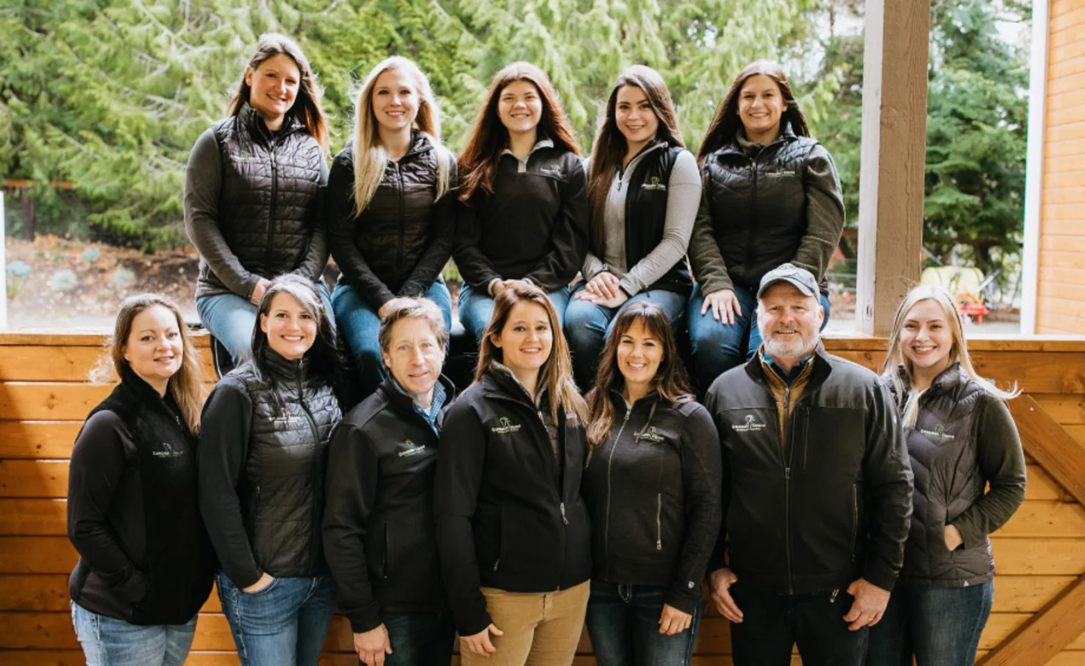 All members of the Evergreen Equine Staff All members of the Evergreen Equine Staff