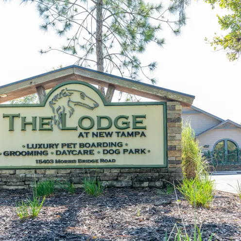 The Lodge at New Tampa Sign