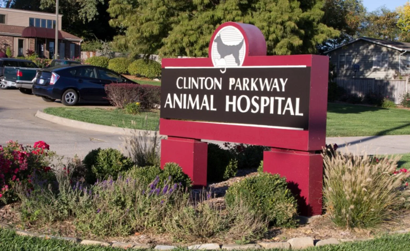 Front Sign of Clinton Parkway Animal Hospital Front Sign of Clinton Parkway Animal Hospital