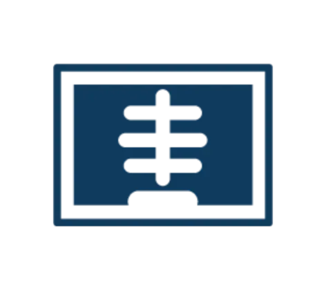 Navy diagnostic imaging Icon of X-ray Navy diagnostic imaging Icon of X-ray