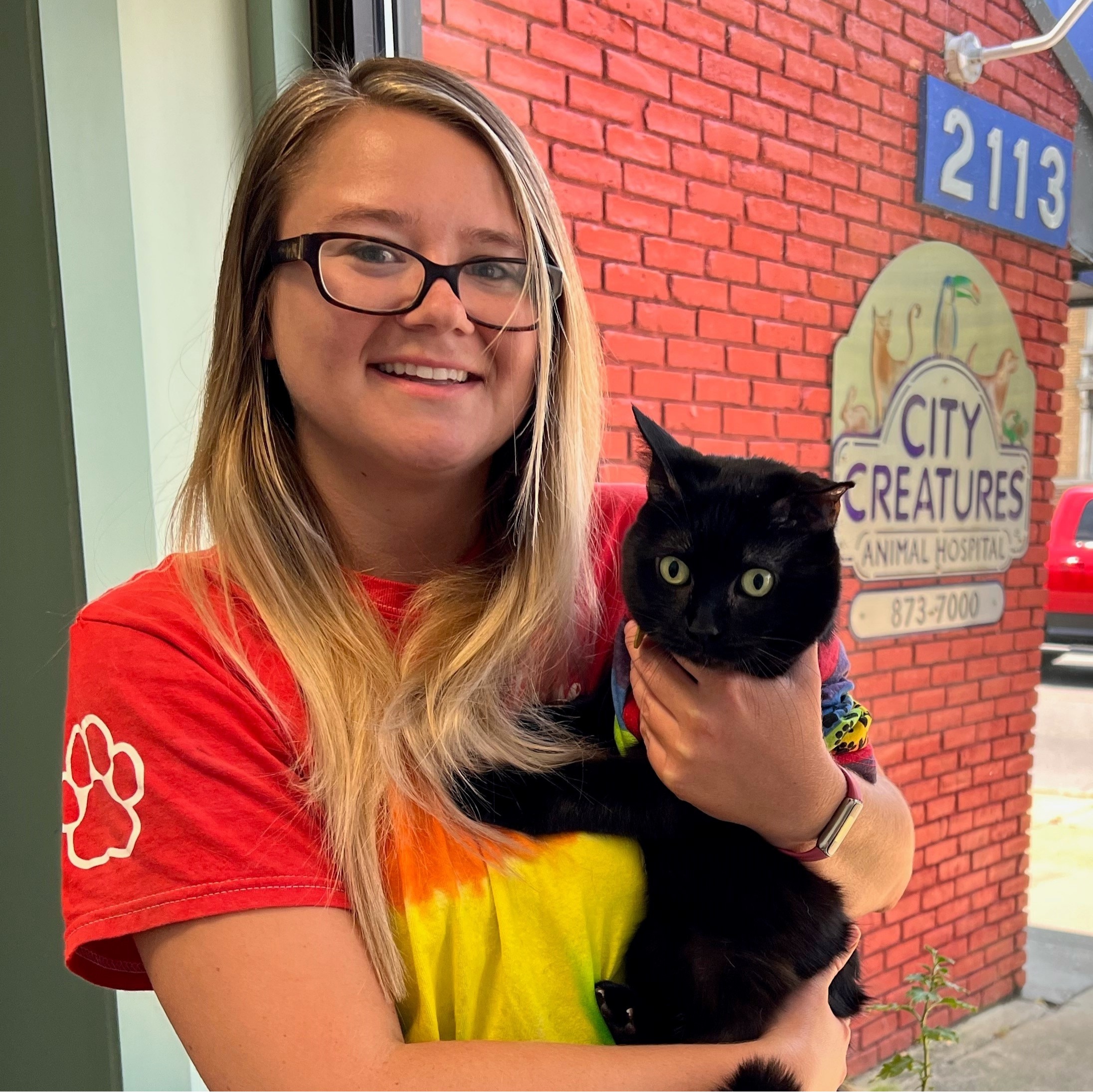 Helen at City Creatures Animal Hospital NY