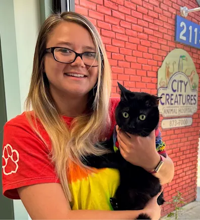 Helen at City Creatures Animal Hospital NY Helen at City Creatures Animal Hospital NY