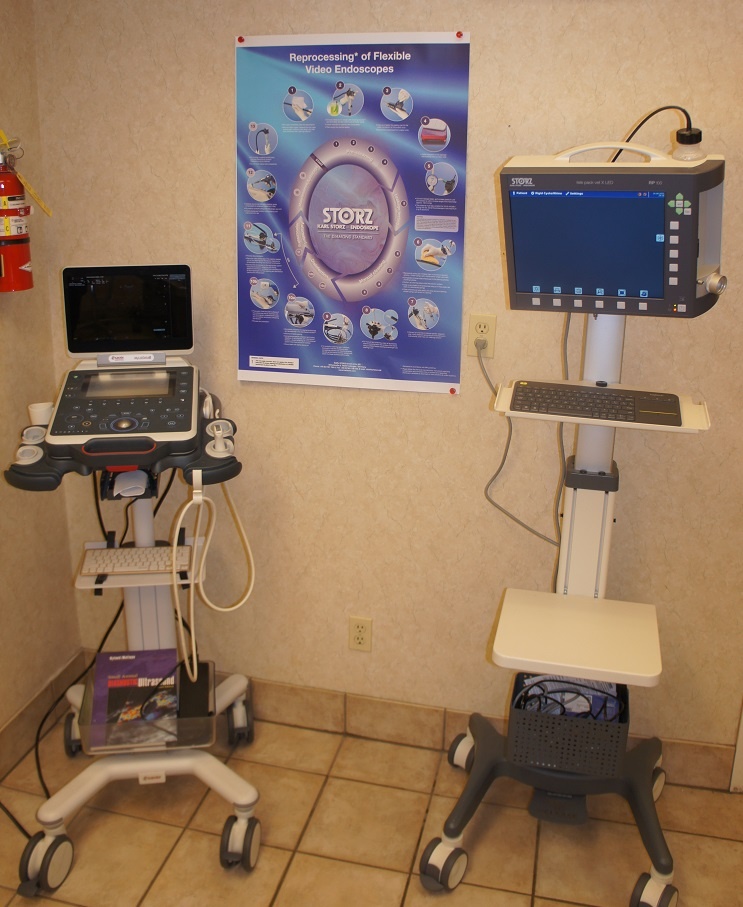 Ultrasound technology for endoscopy