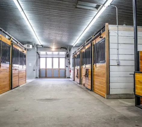 Stables used for on farm services. Stables used for on farm services.