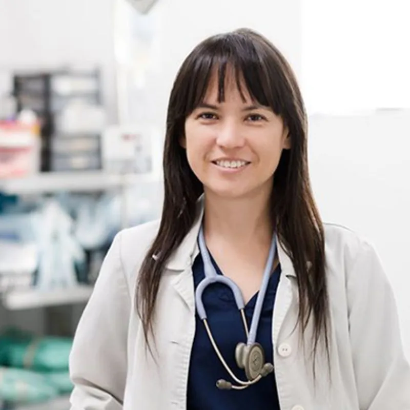 Dr. Lucy Roberts, veterinarian at AMC Tuscaloosa. Dr. Lucy Roberts, veterinarian at AMC Tuscaloosa.