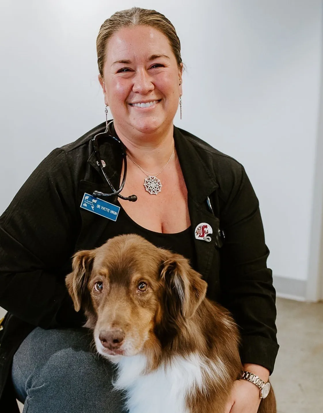 Doctor Yvette Virgin at Sacajawea Veterinary Hospital Doctor Yvette Virgin at Sacajawea Veterinary Hospital