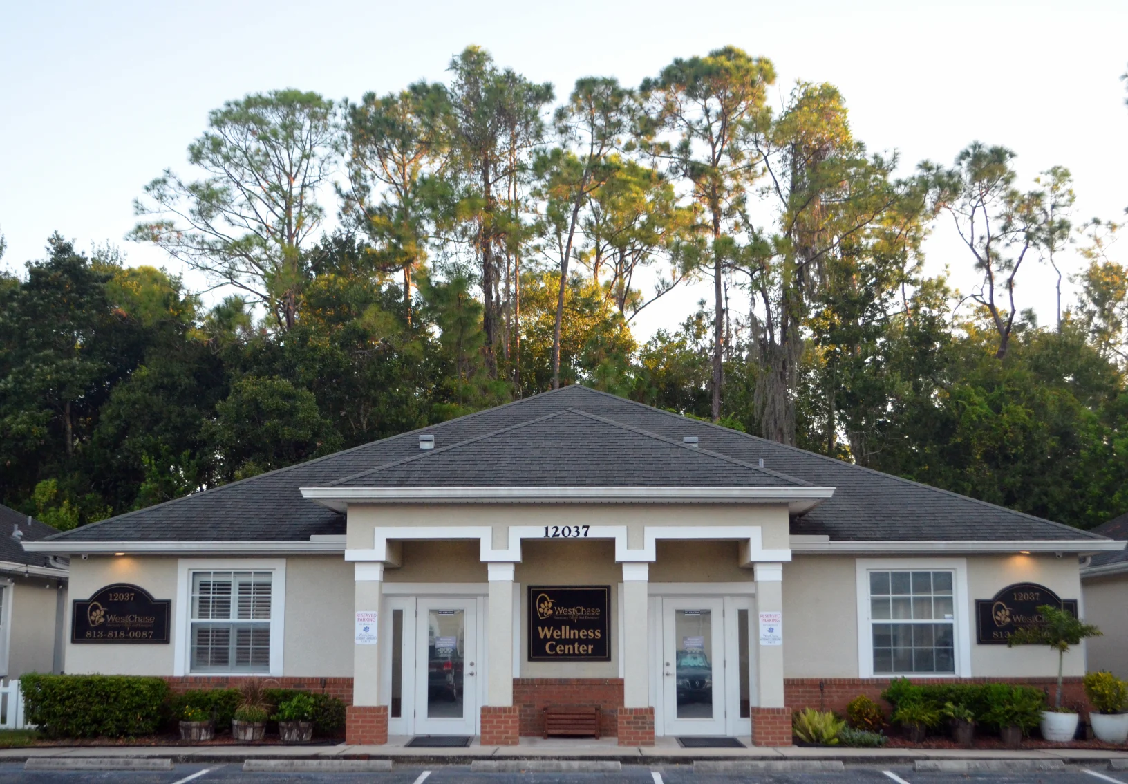 Front of Westchase Veterinary Wellness Center