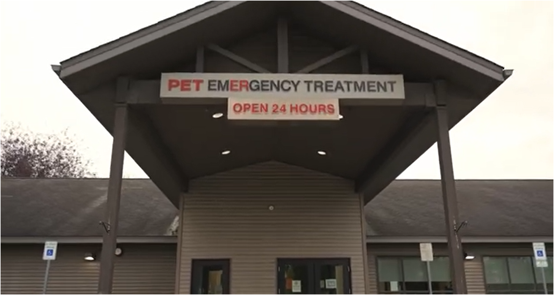 Front of PET Building