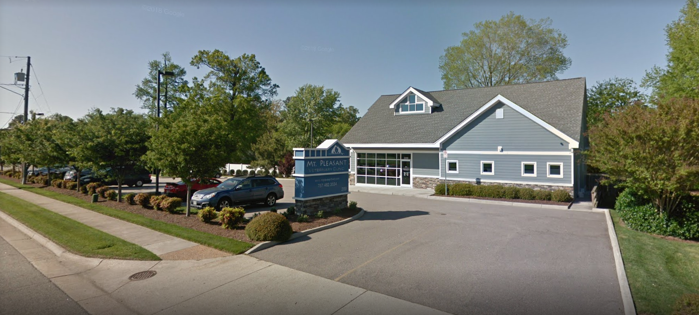 Front of the building 