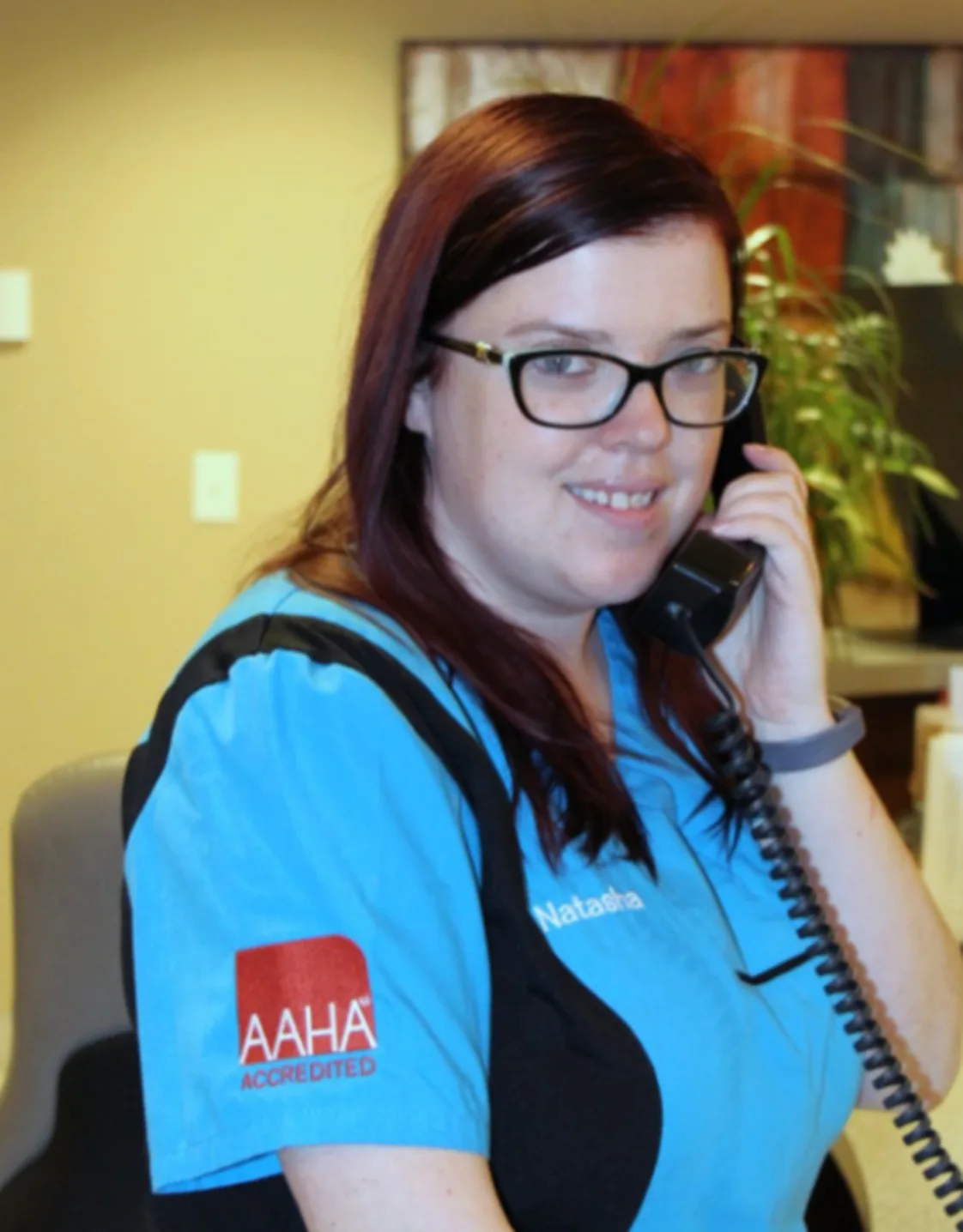Photo of Natasha in Client Services. Photo of Natasha in Client Services.