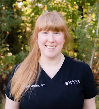 Devan Lancaster in her scrubs Devan Lancaster in her scrubs