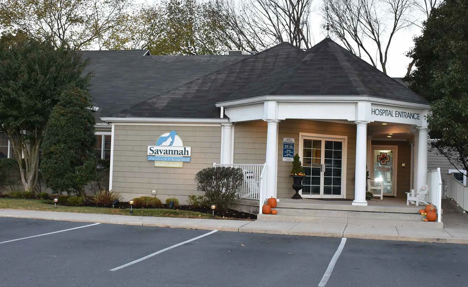 Savannah Animal Hospital Building Exterior