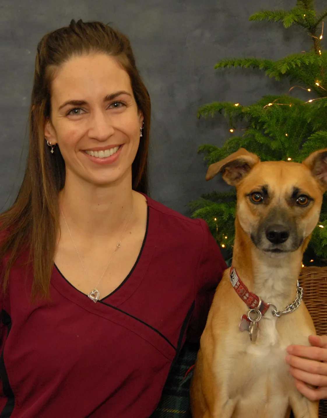 Dr. Stephanie Spencer with cat Dr. Stephanie Spencer with cat
