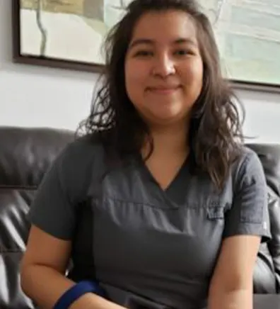 Marjorie smiling Marjorie smiling