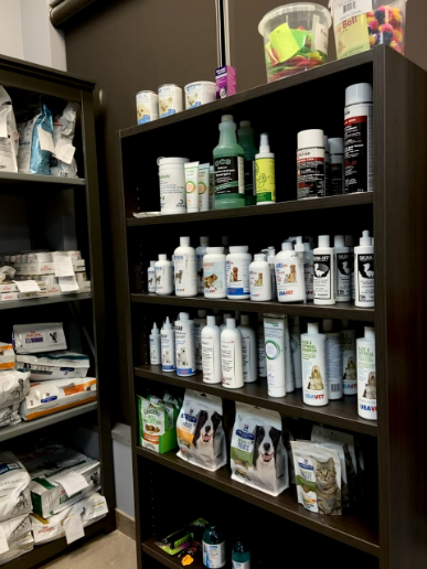 Retail Section - Medication Shelves