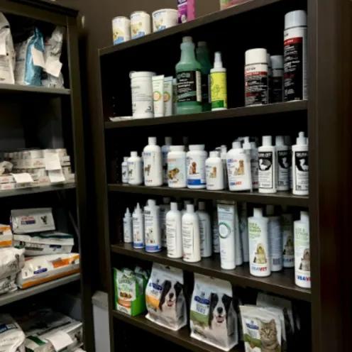 Retail Section - Medication Shelves Retail Section - Medication Shelves