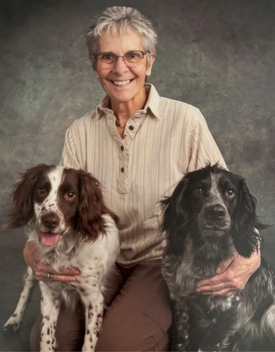 Rosemary J. LoGiudice with dog Rosemary J. LoGiudice with dog